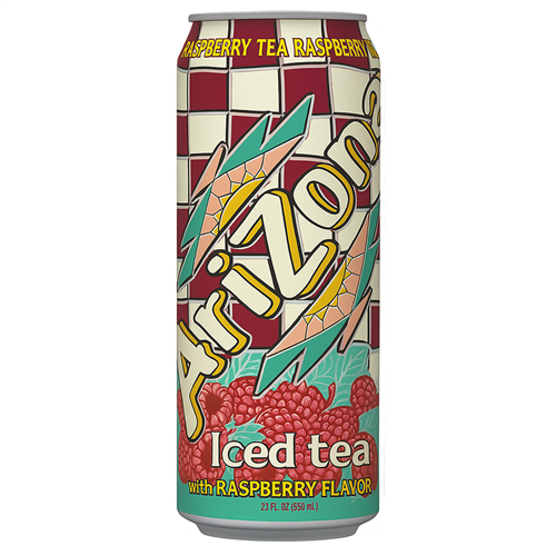 AriZona Raspberry Tea Холодный черный чай Малина 650 мл Т1-00038002 - фото 51043