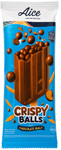 Мороженое "Aice" эскимо Хрустящие шарики 65 гр Т1-00040603 - фото 51046