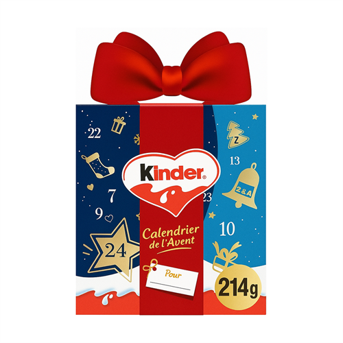 Адвент календарь Ferrero Kinder Christmas Mix Geschenk-Adventskalender 214гр (7) НГ Т1-00040953 - фото 51052