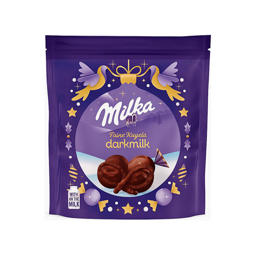 Шок. конфеты Milka Feine Kugeln Darkmilk / Темное молоко 90гр (26) НГ Т1-00040959 - фото 51062