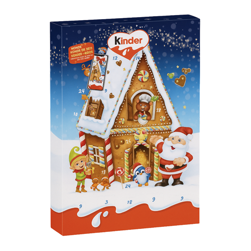 Адвент календарь Ferrero Kinder Christmas Mix Adventskalender 151гр (12) НГ Т1-00040952 - фото 51107
