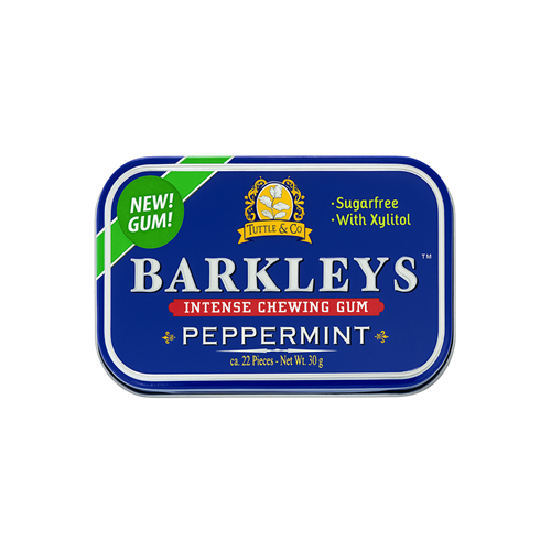 Barkley's Intense Peppermint жев-ая резинка 30 гр Т1-00028520 - фото 51131