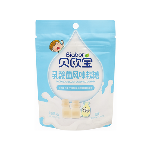 BIOBOR Жевательный мармелад с лактобактериями НАТУРАЛЬНЫЙ вкус 45г Т1-00036434 - фото 51140