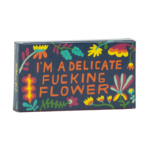 Blue Q Gum "Delicate Flower" жевательная резинка 25гр Т1-00036469 - фото 51150