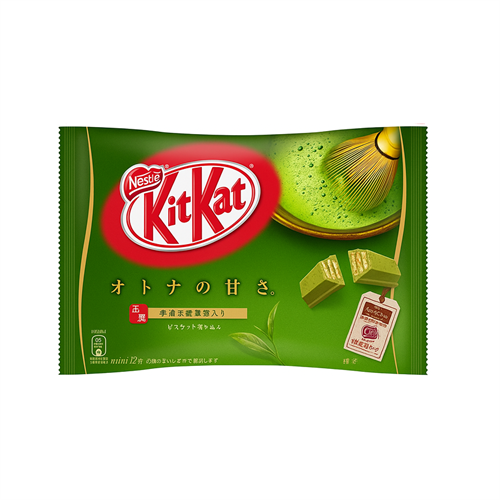 Kit-Kat ЯПОНСКИЙ КИТ-КАТ с зеленым чаем матча (10 шт) 124,3 гр Т1-00041050 - фото 51166