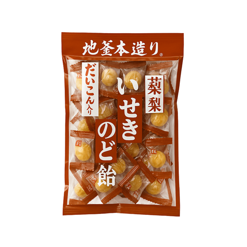 Iseki Shokuhin Леденцы "Айва" с добавлением дайкона для горла 100 гр Т1-00041069 - фото 51176