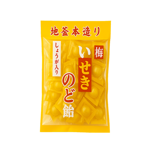 Iseki Shokuhin Леденцы "Слива умэ" со вкусом имбиря для горла 100 гр Т1-00041070 - фото 51178