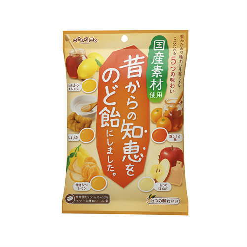 Senjyakuame Леденцы Ассорти по старинн рецеп МЁД,ЛИМОН,ИМБИР,ЮДЗУ,ЯБЛОКО,МУШМУЛА,КУМКВАТ,КУРКУ 92 гр Т1-00041056 - фото 51183