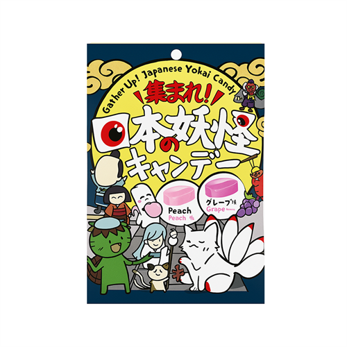 Senjyakuame Леденцы Японские Мифические персонажи, вкусы Виноград и Персик 45 гр Т1-00041058 - фото 51185