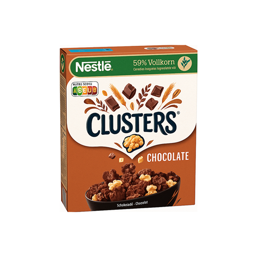 Clusters Schoko 330гр (8) Сухой завтрак Т1-00037231 - фото 51216