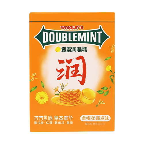 DoubleMint Mints Honeysuckle honey леденцы со вкусом жимолости и меда 20,5 гр Т1-00037123 - фото 51242