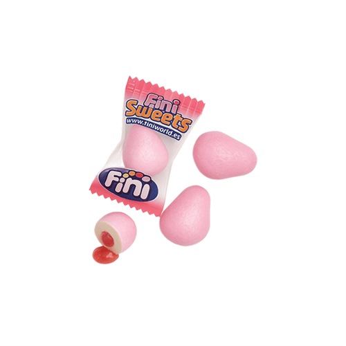 Fini Panna Fragola жевательные конфеты с клубничной начинкой 5г Т1-00026963 - фото 51249