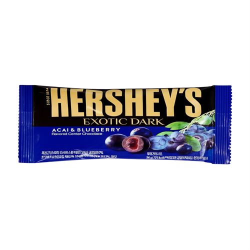 Hershey's Acai & Blueberry Шок. плитка Темный шоколад Асаи и Черника 38гр Т1-00037963 - фото 51308