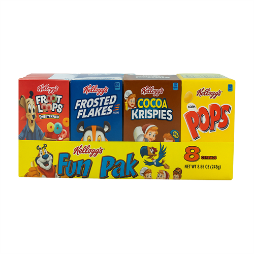 Kellogg's Fun Pak Сухой завтрак Ассорти 5 вкусов 243гр Т1-00037721 - фото 51338