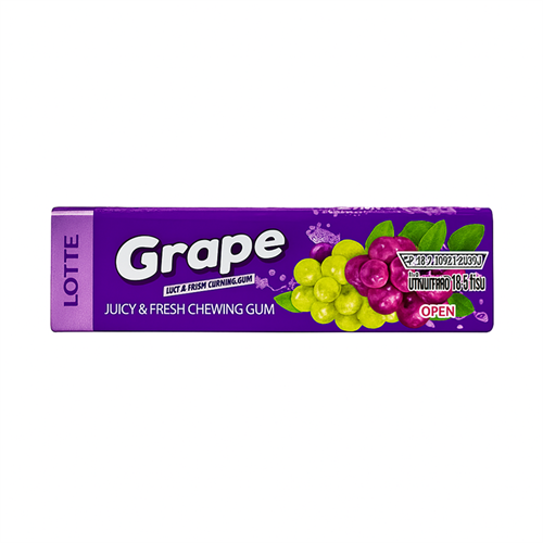 Lotte Tai Grape жевательная резинка cо вкусом сладкого винограда Т1-00032574 - фото 51372