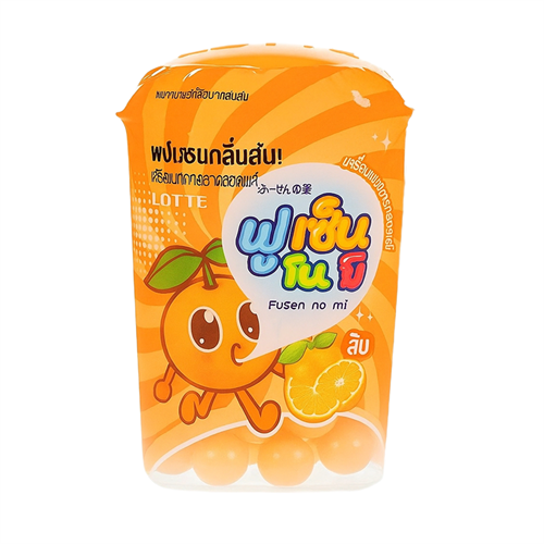 Lotte Kids Fresh Orange жевательная резинка со вкусом сочного апельсина Т1-00032878 - фото 51373