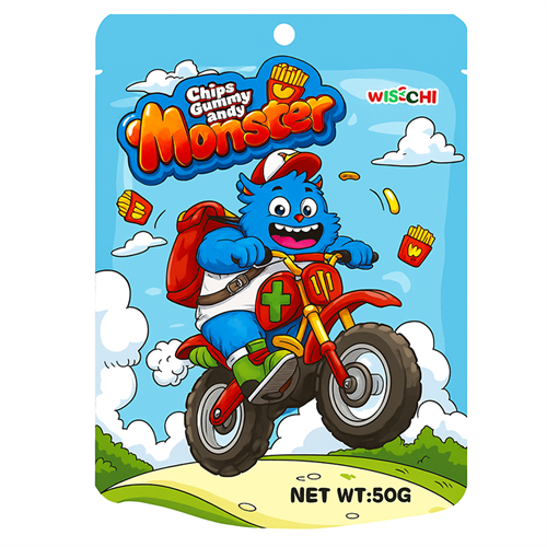 Monster Wischi жевательные конфеты картошка фри 50 гр Т1-00025939 - фото 51449