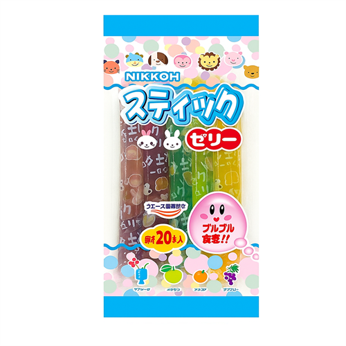 Nikkoh желе фруктовое в стиках со вкусом содовой рамуне 91гр Т1-00023339 - фото 51474