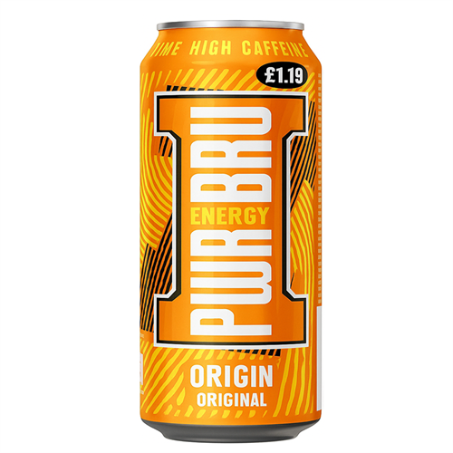 PWR BRU Original энергетический напиток Оригинал 500мл Т1-00038723 - фото 51504