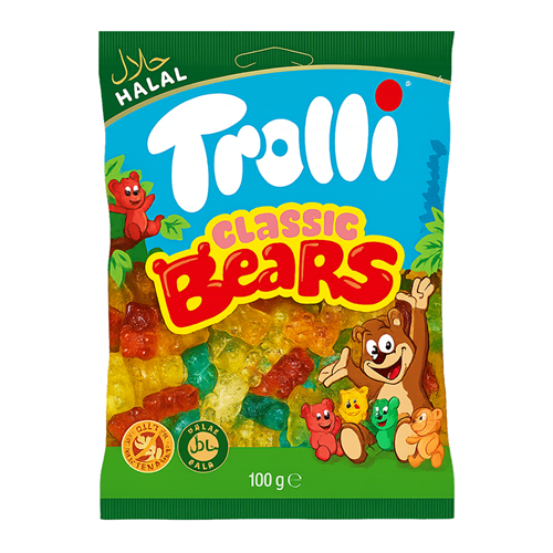 Trolli жевательный мармелад Мишки классические 100гр Т1-00028911 - фото 51564