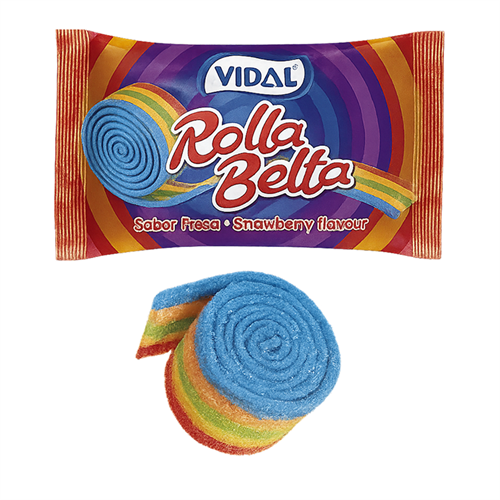 Vidal Rainbow Rolla Belta мармелад жев Рулетка радуга 19 гр Т1-00026901 - фото 51568