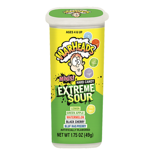 Warheads Extreme Sour Конфеты кислые 49гр Т1-00037098 - фото 51576