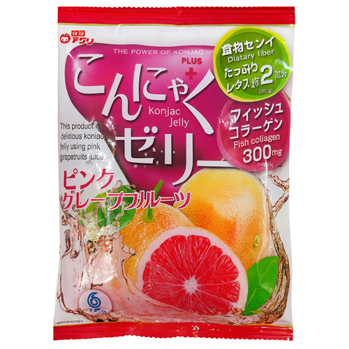 Yukiguni конняку желе с натуральным соком розового грейпфрукта 16 гр Т1-00032334 - фото 51600