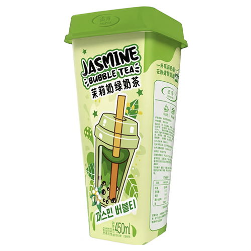 Zhenchun Jasmine Bubble Tea Напиток Молочный чай с жасмином 450мл Т1-00036986 - фото 51602