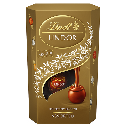 Конфеты ассорти Линдт Линдор из молочного, белого и темного шоколада с нежной тающей начинкой пралин Т1-00041142 - фото 51650