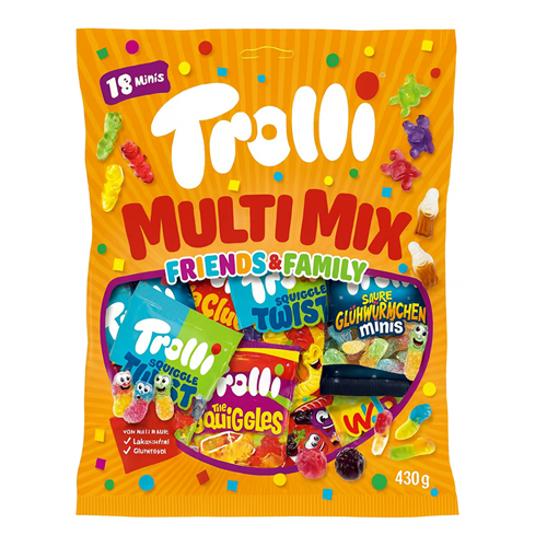 Trolli Multi Mix жев. мармелад 430 гр Т1-00022640 - фото 51684