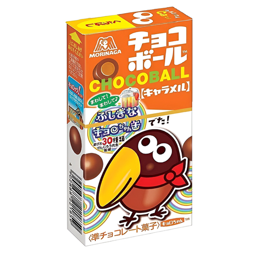 Morinaga Chocoball Шоколадный шарик карамель в шоколадной глазури 28г Т1-00018067 - фото 51699