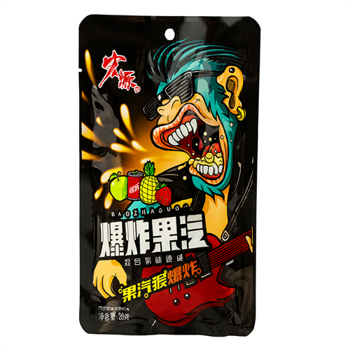 Baozhaguoqi конфеты супер кислые фруктовые 24 гр Т1-00022641 - фото 51722