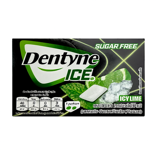 Dentyne Gum Ice Icy Lime жвачка со вкусом лайма и освежеющей мяты 15,2 гр Т1-00021822 - фото 51724