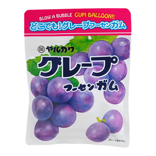 MARUKAWA  Жевательные резинки, шары, Виноград (Дой-пак), 47гр Т1-00028142 - фото 51765