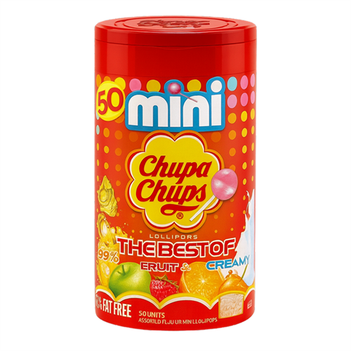 Chupa Chups Карамель Мини банка 11гр*50 Т1-00028420 - фото 51769