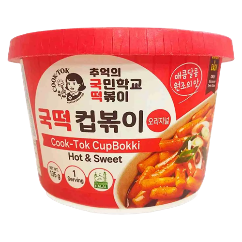 Cook-tok рисовые палочки с остро-сладким соусом 135 гр стакан Т1-00029946 - фото 51789