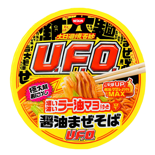 Nissin Ufo лапша якисоба нло с маслом чили и японским майонезом 112 гр Т1-00032834 - фото 51808