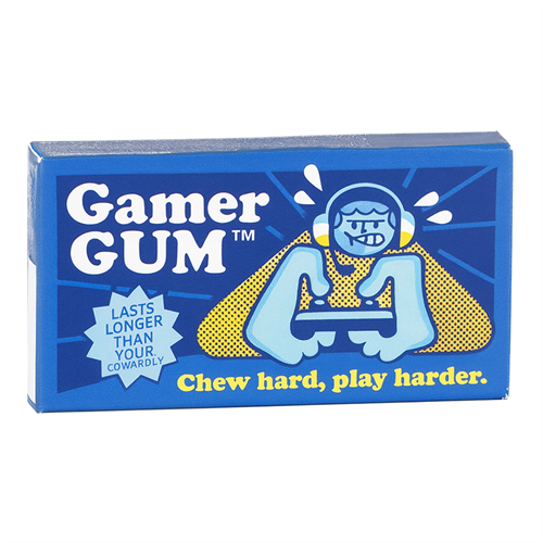 Blue Q Gum "Gamer Gum" жевательная резинка 25гр Т1-00036460 - фото 51834