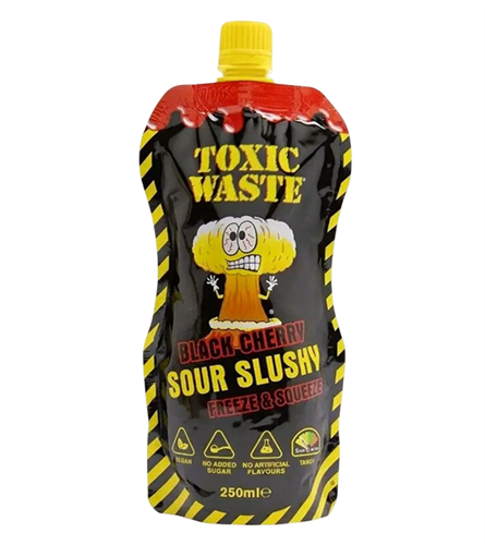 Toxic Waste Sour Slushy Black Cherry Напиток Черная Вишня 250мл Т1-00038434 - фото 51867