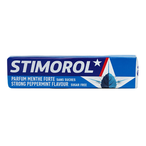 Stimorol Strong Peppermint Жевательная резинка в подушечках со вкусом сильной перечной мяты 14 гр Т1-00038909 - фото 51876