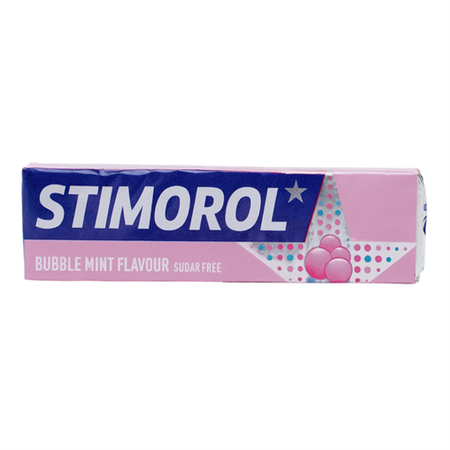 Stimorol Bubble Mint в подушечках со вкусом ванильного бабл гама и мяты 14 гр Т1-00038910 - фото 51877