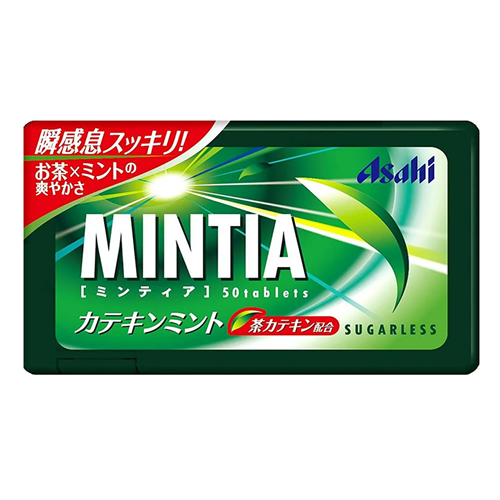 ASAHI Драже Mintia Catechin Mint Candy с катехинами, 7 гр Т1-00039440 - фото 51883