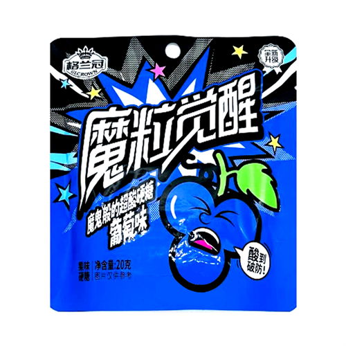 Glocrown Acid Sugar Кислые леденцы Виноград 20гр (20) Т1-00037221 - фото 51897