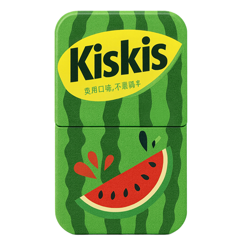 Мятные конфеты Kiskis без сахара со вкусом арбуза 21гр / Kiskis Sugar-Free Mint Candies (Watermelon) Т1-00040749 - фото 51911