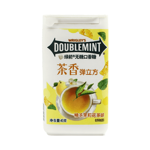 Wrigley's DoubleMint Grape Jasmin жевательная резинка со вкусом со вкусом  грейпфрут - жасмин 40 гр Т1-00037119 - фото 51920