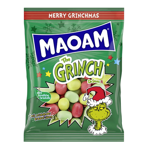Maoam Конфеты жевательные Grinch 175г Т1-00042652 - фото 51951
