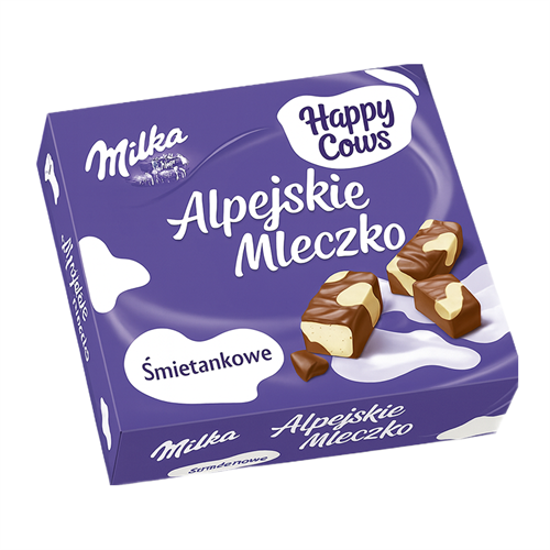 Milka Конфеты шоколадные Альпийское молоко хеппи коус 330г Т1-00042646 - фото 51983