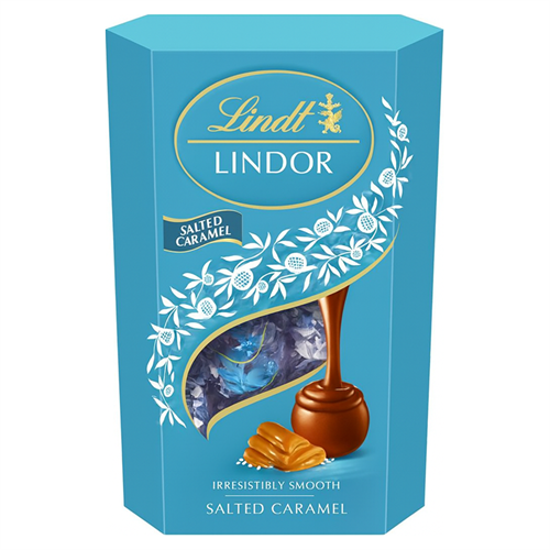Конфеты Линдт Линдор из молочного шоколада с кристаллами соли и карамельной нежной, тающей начинкой Т1-00041143 - фото 51995