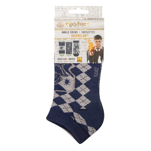 Носки короткие Гарри Поттер Когтевран - 3 пары Т1-00027255 - фото 52006