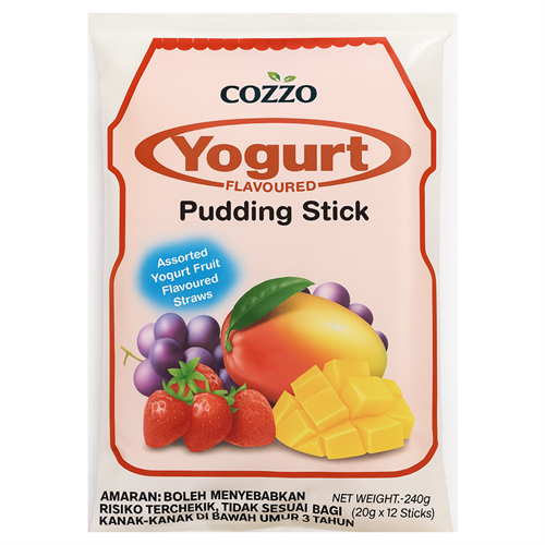 Cozzo Палочки желейные йогуртное ассорти 240гр УТ-00001620 - фото 52062